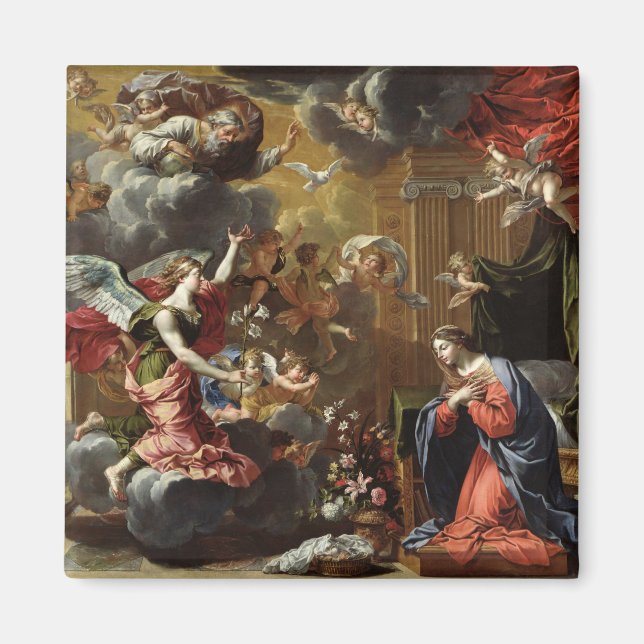 The Annunciation, 1651-52 Magnet (Front)