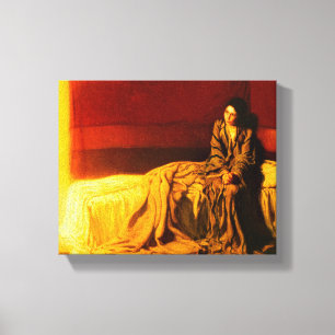 The Annunciation, 1898 by Henry Ossawa Tanner Canvas Print