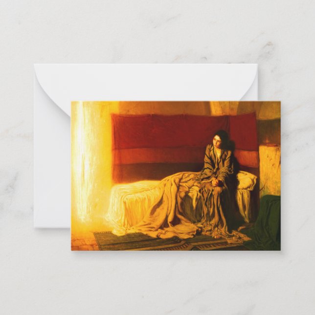 The Annunciation, 1898 by Henry Ossawa Tanner Card (Front)