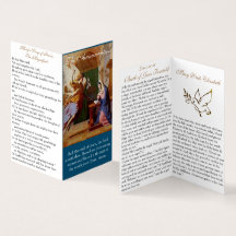 The Annunciation (1) - Prayer Card