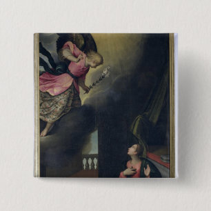 The Annunciation 2 Inch Square Button