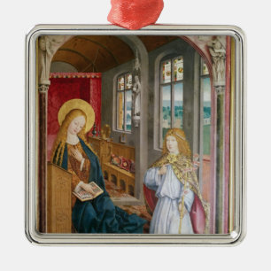 The Annunciation 2 Metal Ornament