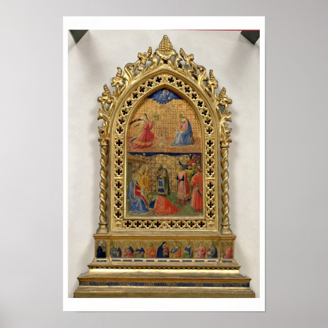 The Annunciation and the Adoration of the Magi (te Poster (Front)