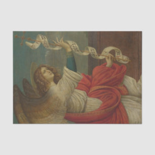 The Annunciation Angel by Gaudenzio Ferrari Tissue Paper