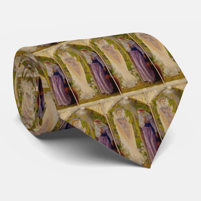 The Annunciation By Arthur Hughes Tie (Rolled)