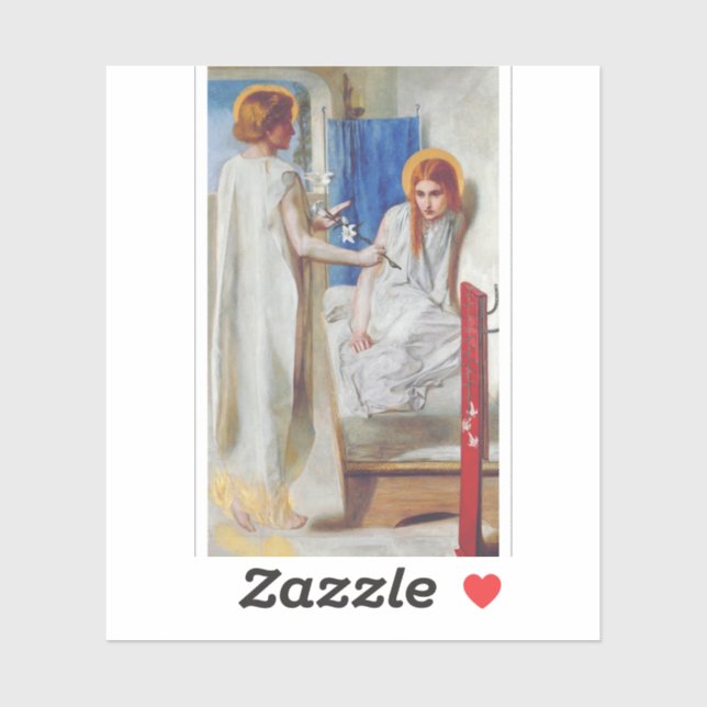 The Annunciation by Dante Gabriel Rossetti (Sheet)