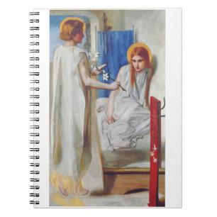 The Annunciation by Dante Gabriel Rossetti Notebook