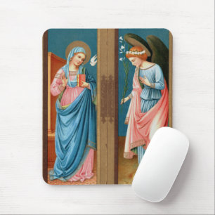 The Annunciation by F. Lippi (M 038) Mouse Pad
