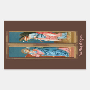 The Annunciation by F. Lippi (M 038) Sticker