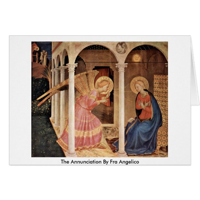 The Annunciation By Fra Angelico (Front Horizontal)