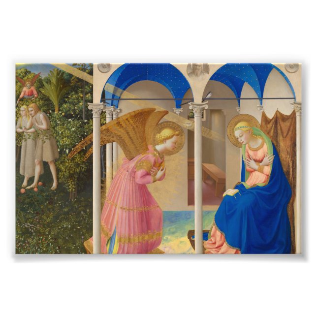 The Annunciation by Fra Angelico Photo Print (Front)