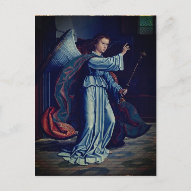 The Annunciation - by Gerard David, 1506 Postcard (Front)