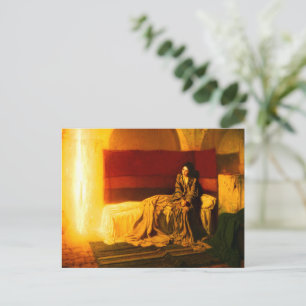 The Annunciation by Henry Ossawa Tanner Invitation Postcard