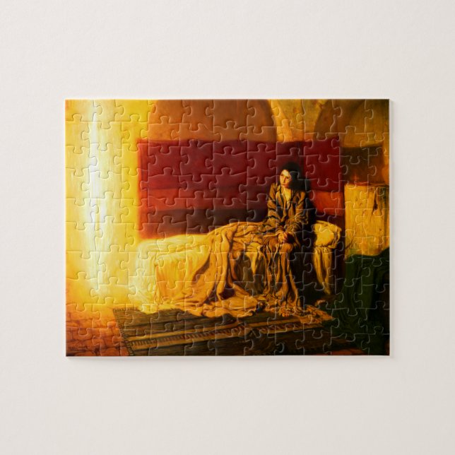 The Annunciation by Henry Ossawa Tanner Jigsaw Puzzle (Horizontal)