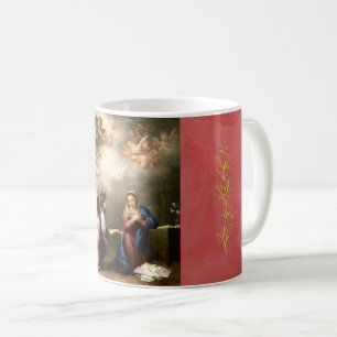 The Annunciation by Murillo (detail) Coffee Mug