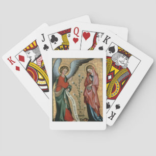 The Annunciation, c.1330 (oil on panel) Playing Cards