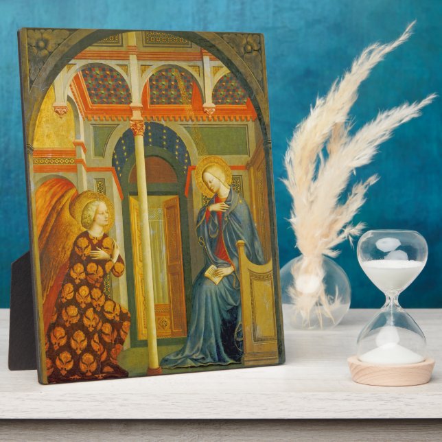 The Annunciation, c. 1423-24 Plaque (Side)