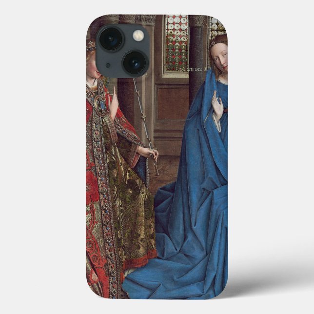 The Annunciation, c. 1434- 36 (oil on canvas) Case-Mate iPhone Case (Back)