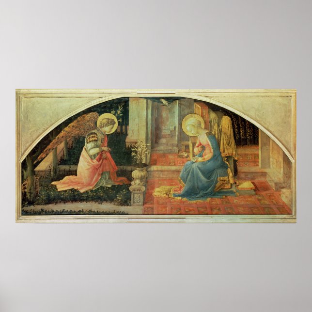 The Annunciation, c.1450-3 Poster (Front)