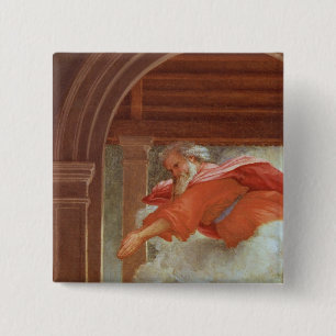 The Annunciation, c.1534-35 2 Inch Square Button