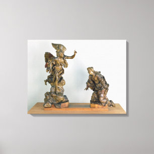 The Annunciation, c.1725 Canvas Print