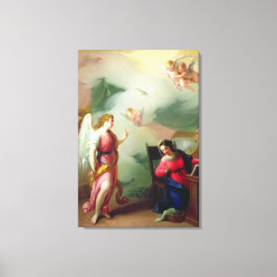 The Annunciation Canvas Print