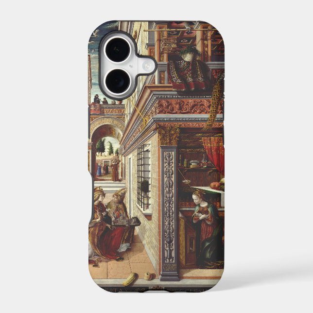 The Annunciation Carlo Crivelli Renaissance Art (Back)