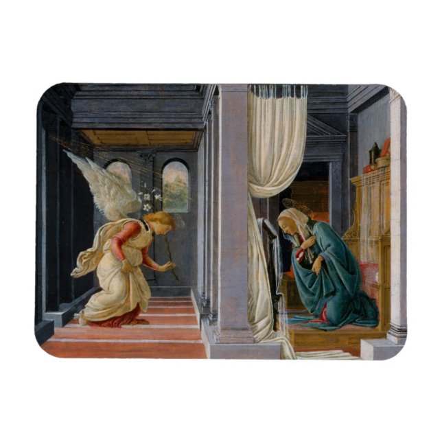 The Annunciation, circa 1485 Magnet (Horizontal)