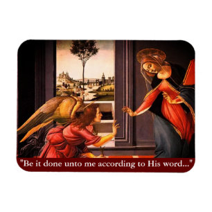 The Annunciation Customizable Magnet