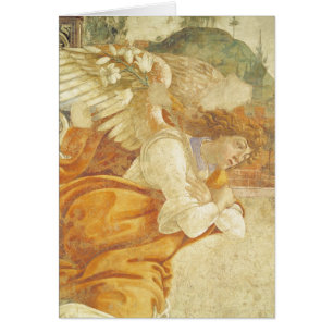 The Annunciation, detail of the Archangel