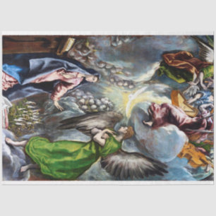 The Annunciation, El Greco Tissue Paper