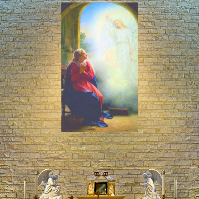 The Annunciation from The Chapel 1890 Poster (Creator Uploaded)