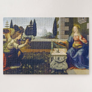 The Annunciation   Leonardo da Vinci   Jigsaw Puzzle