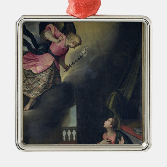 The Annunciation Metal Ornament (Front)
