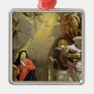 The Annunciation Metal Ornament