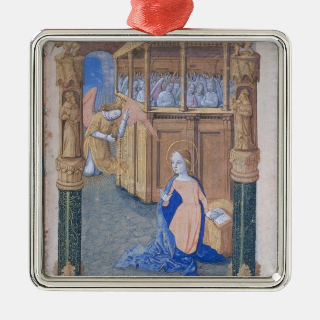 The Annunciation Metal Ornament (Front)