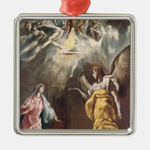 The Annunciation Metal Ornament