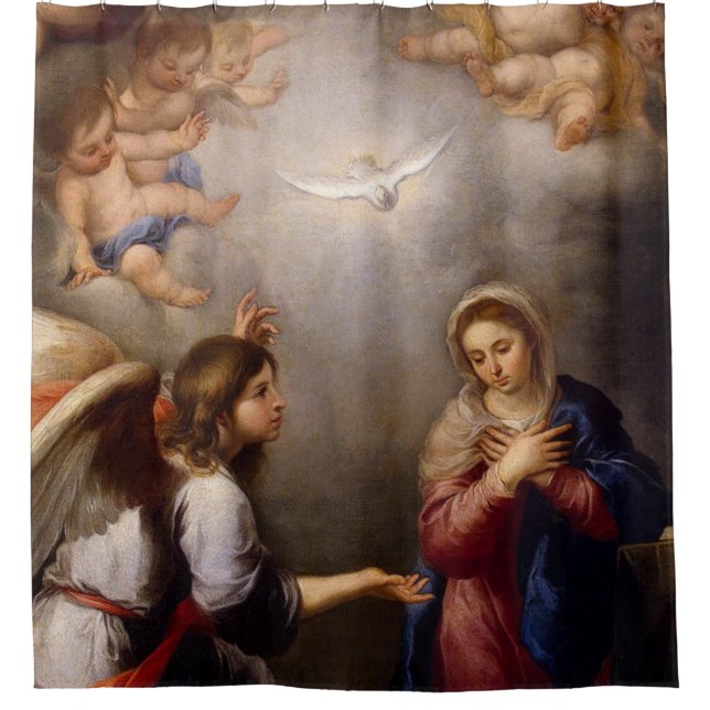 The Annunciation Murillo Of Blessed Virgin Angels (Front)