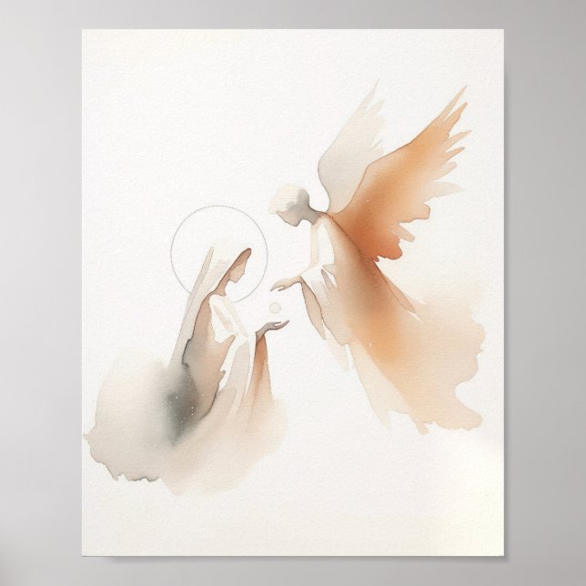 The Annunciation of Mary Poster (Front)