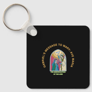 The Annunciation of the Lord Keychain