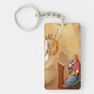 The Annunciation of Virgin Mary Keychain