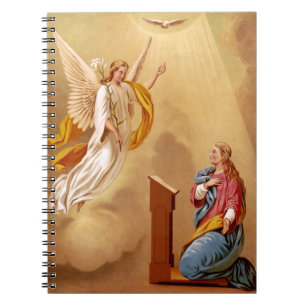 The Annunciation of Virgin Mary Notebook