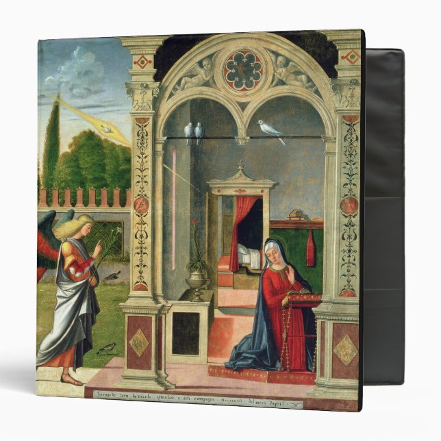 The Annunciation (oil on panel) 2 Binder (Front/Inside)