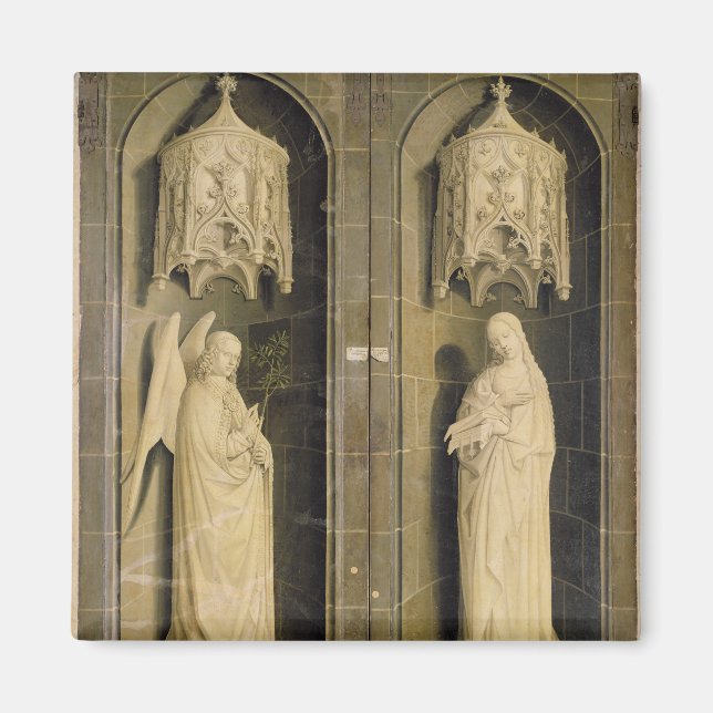 The Annunciation, outer panel from the Triptych Magnet (Front)