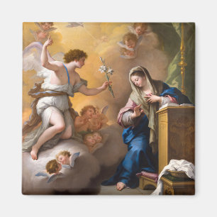 The Annunciation, Paolo de Matteis  Magnet