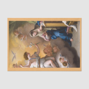 The Annunciation, Paolo de Matteis Tissue Paper
