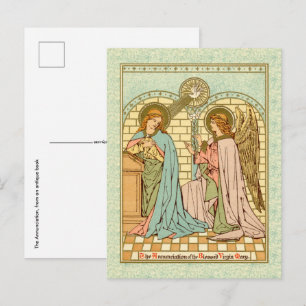 The Annunciation  (RLS 04) Postcard