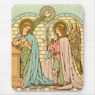 The Annunciation (RLS 04) (Style 2) Mouse Pad