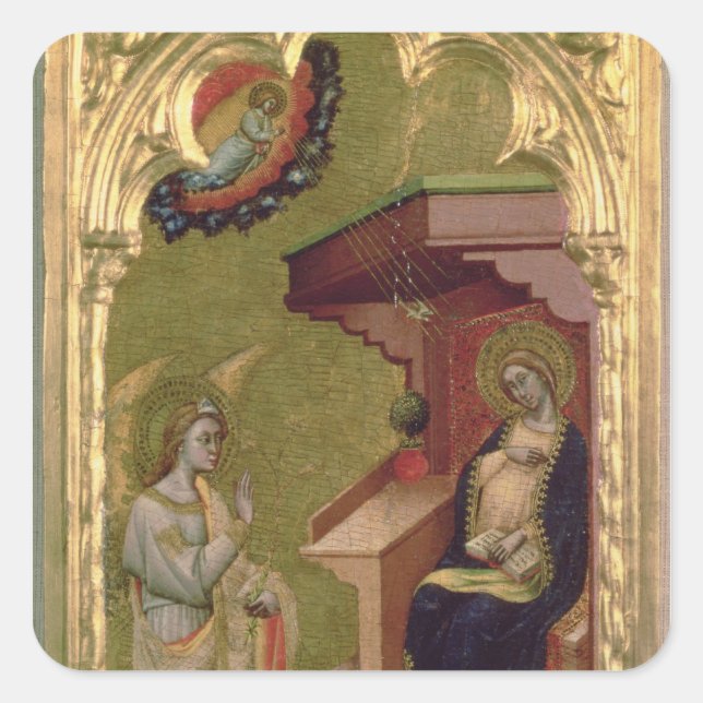 The Annunciation Square Sticker (Front)