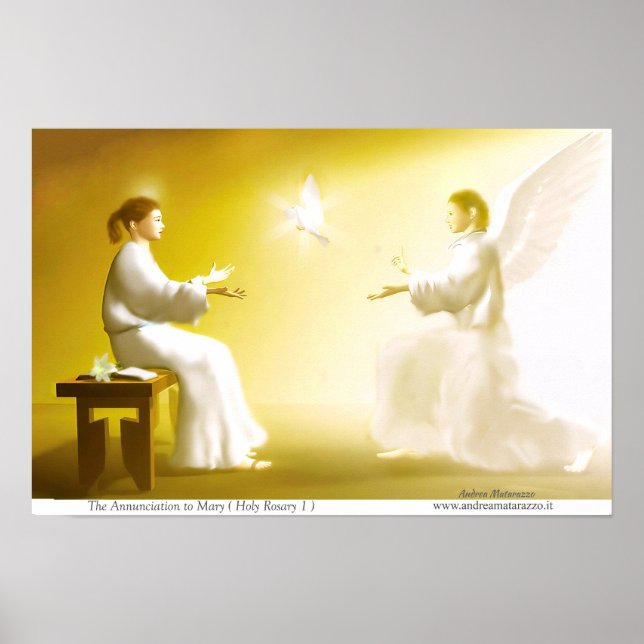 The Annunciation to Mary Poster (Front)